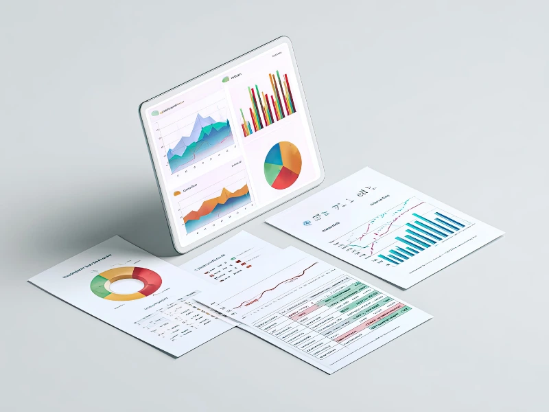 Executive dashboard showing operational KPIs and business performance indicators