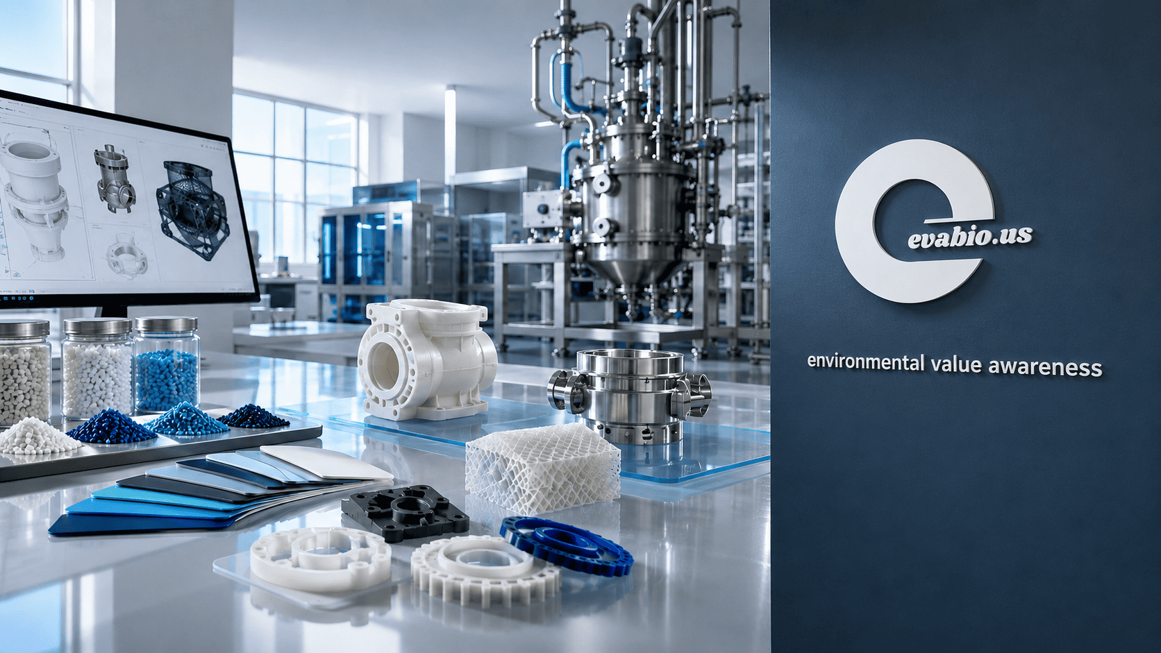 EVABIO product journey pilot development equipment and materials